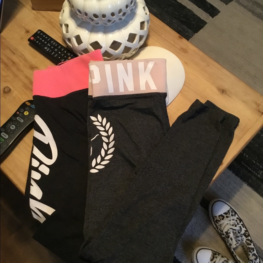Victoria’s Secret pink leggings  small capri